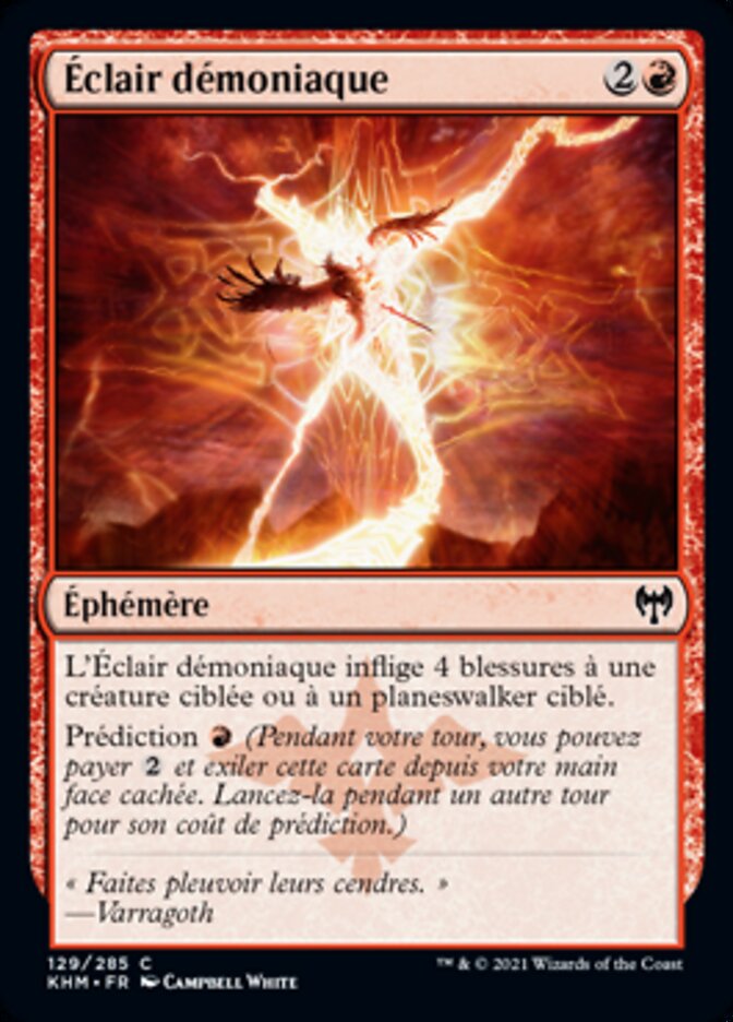 image Éclair démoniaque