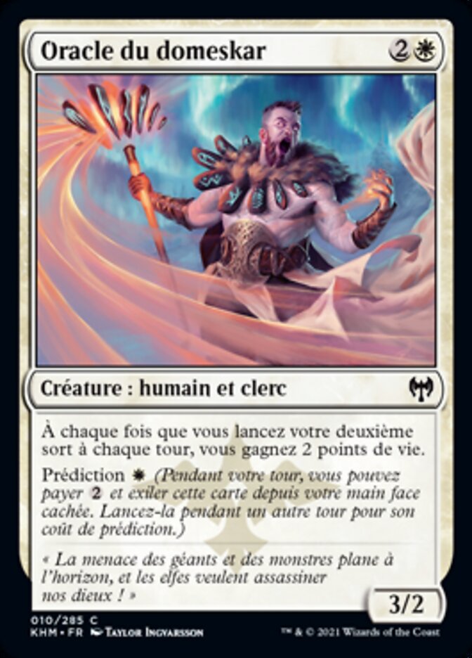 image Oracle du domeskar