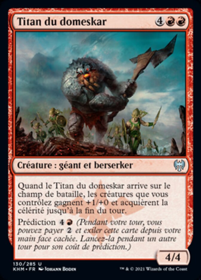 image Titan du domeskar