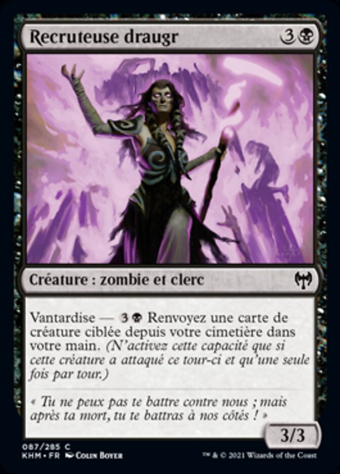 image Recruteuse draugr