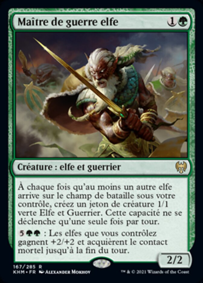 image Maître de guerre elfe