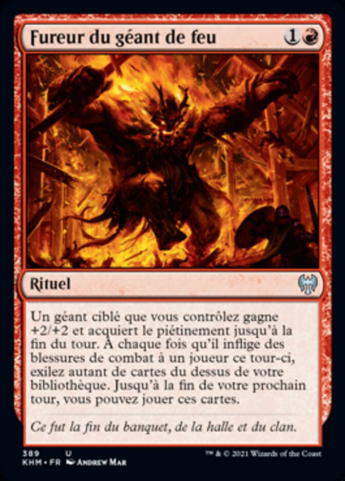 image Fureur du géant de feu