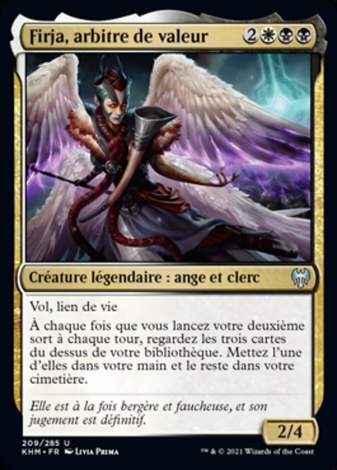 image Firja, arbitre de valeur