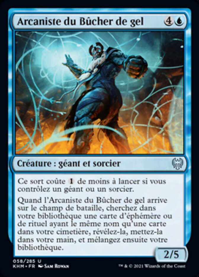 image Arcaniste du Bûcher de gel