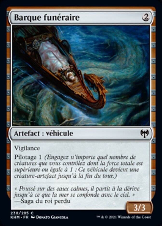 image Barque funéraire