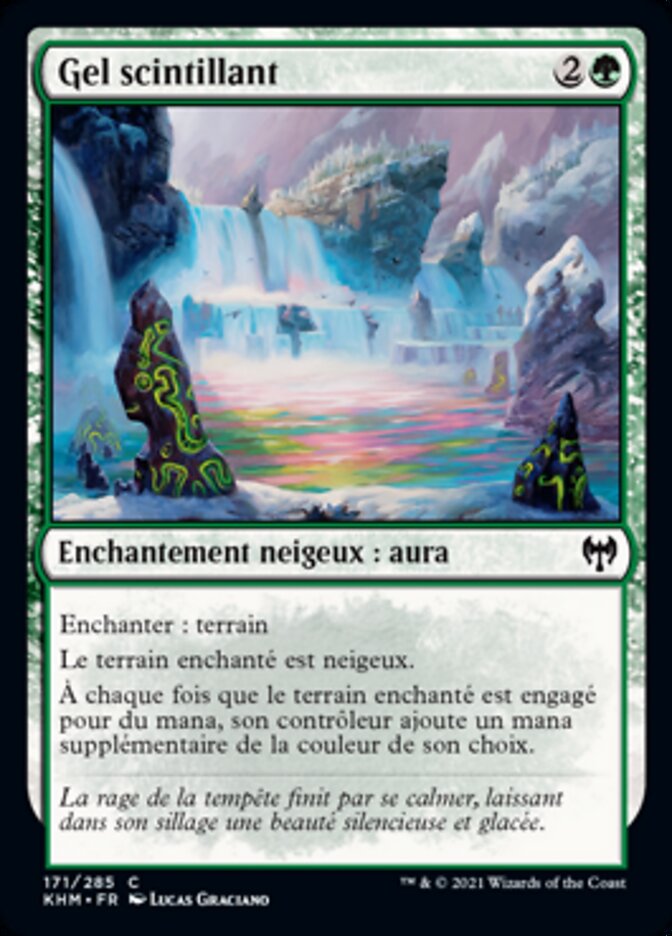 image Gel scintillant