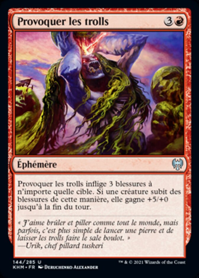 image Provoquer les trolls