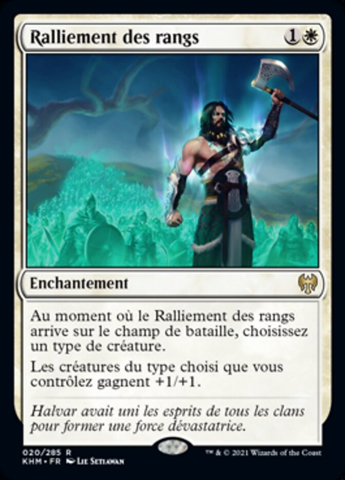 image Ralliement des rangs