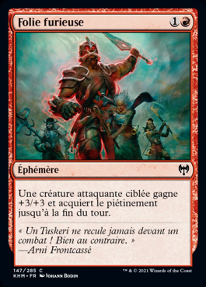 image Folie furieuse