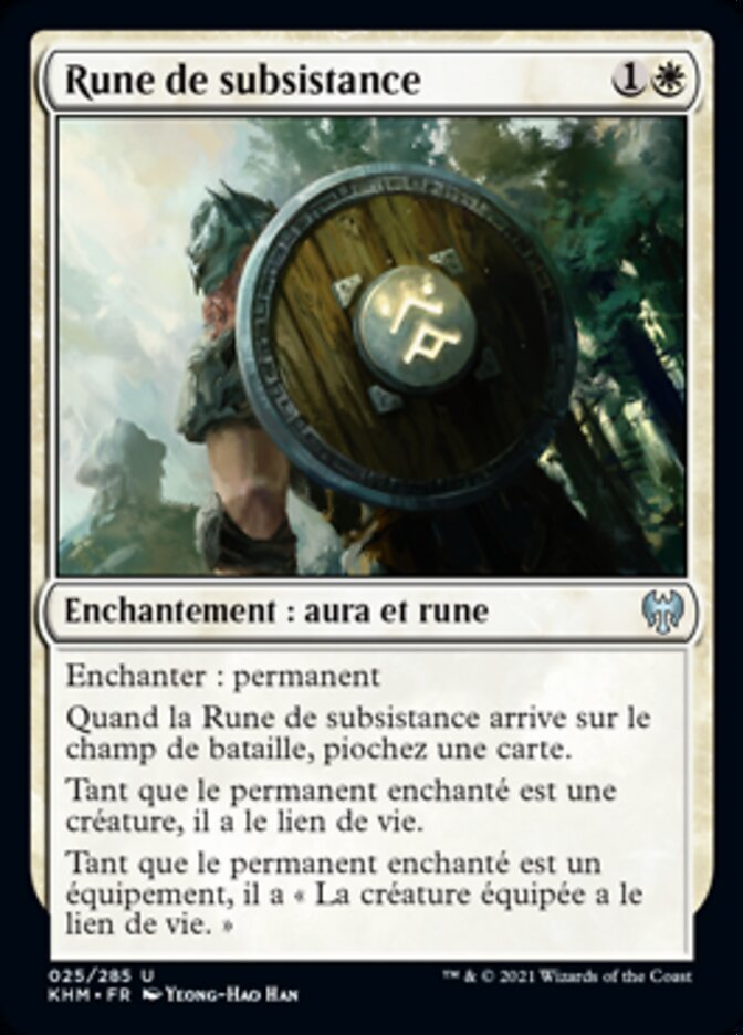 image Rune de subsistance