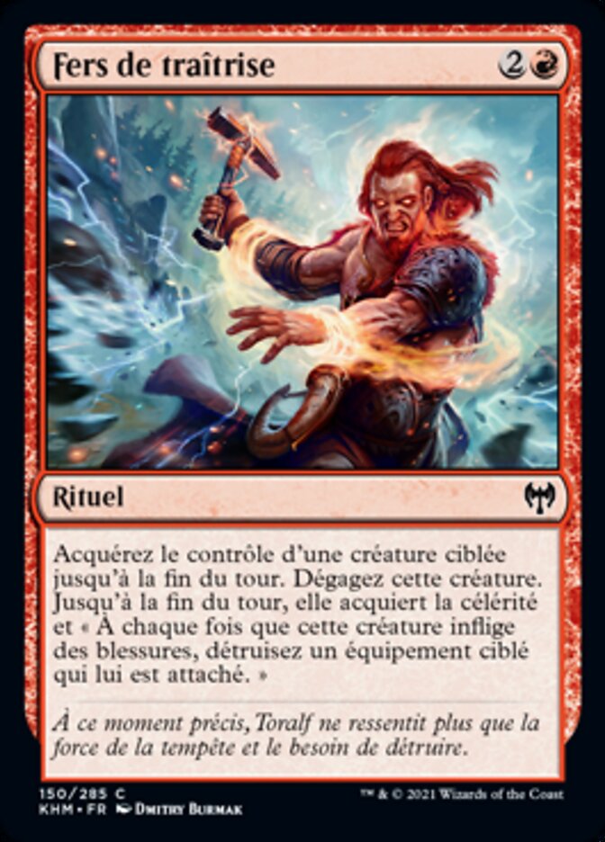 image Fers de traîtrise