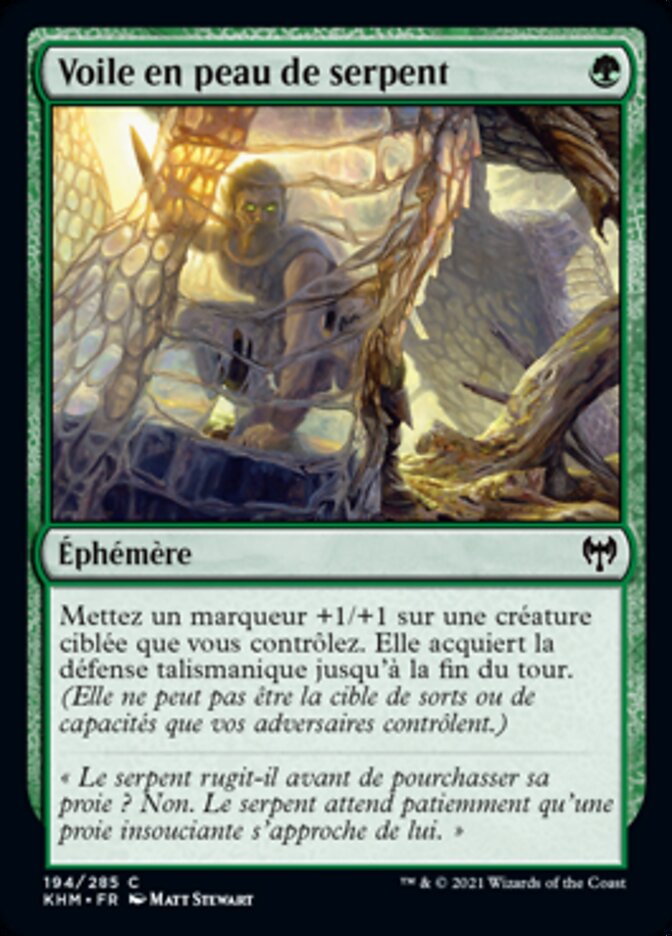 image Voile en peau de serpent