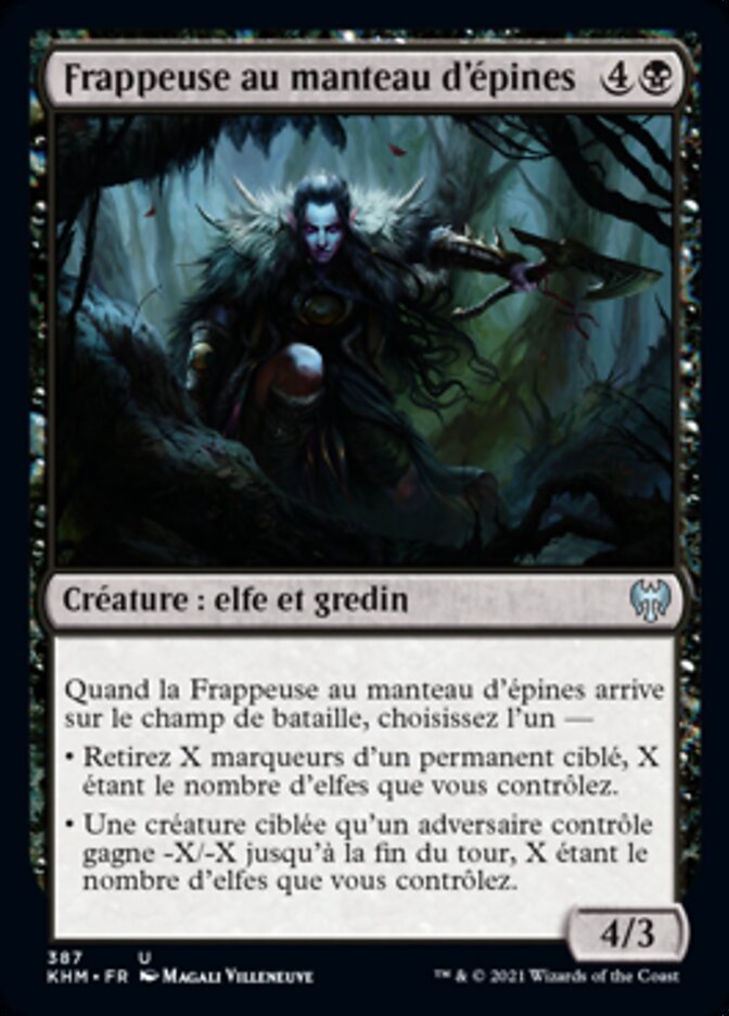 image Frappeuse au manteau d'épines