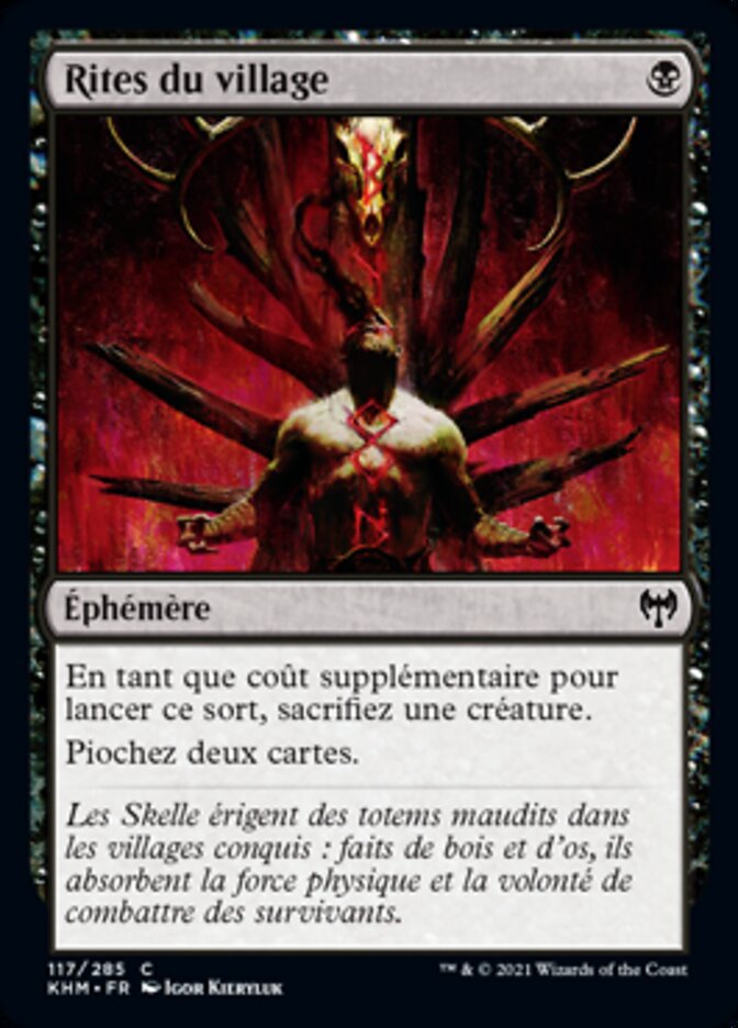 image Rites du village