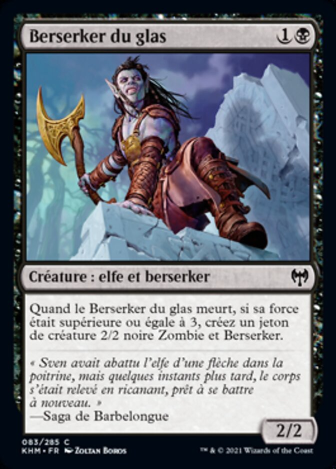 image Berserker du glas