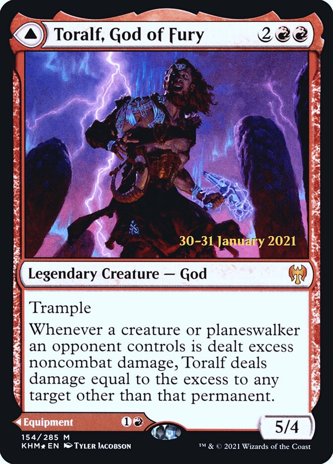 image Toralf, God of Fury // Toralf's Hammer
