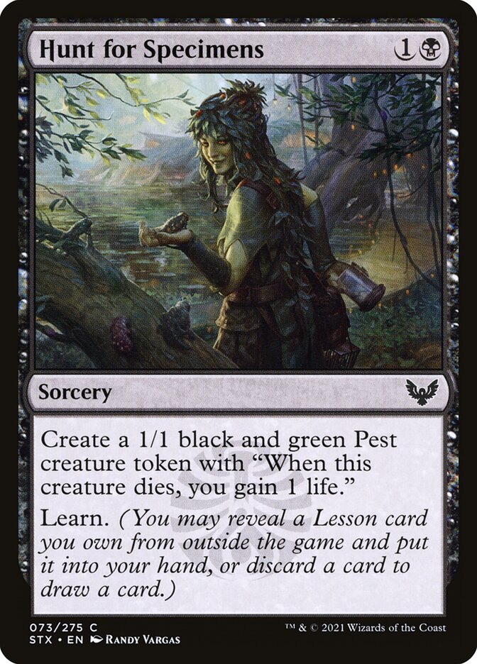 image Hunt for Specimens