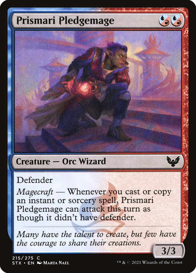 image Prismari Pledgemage