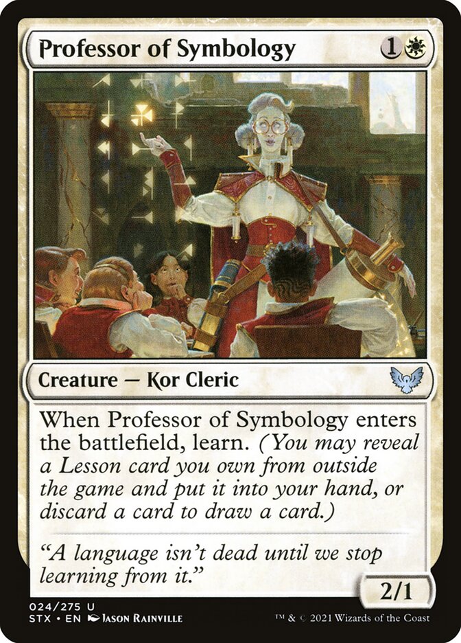 image Professor of Symbology