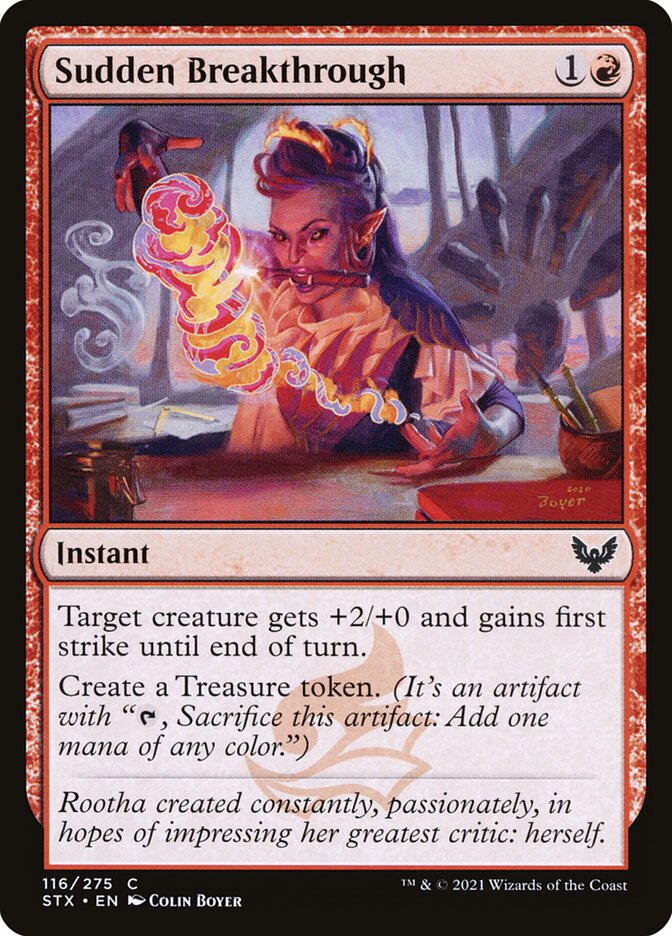 image Sudden Breakthrough