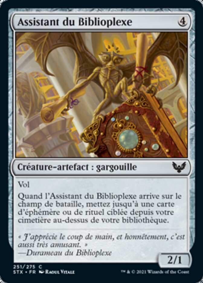 image Assistant du Biblioplexe