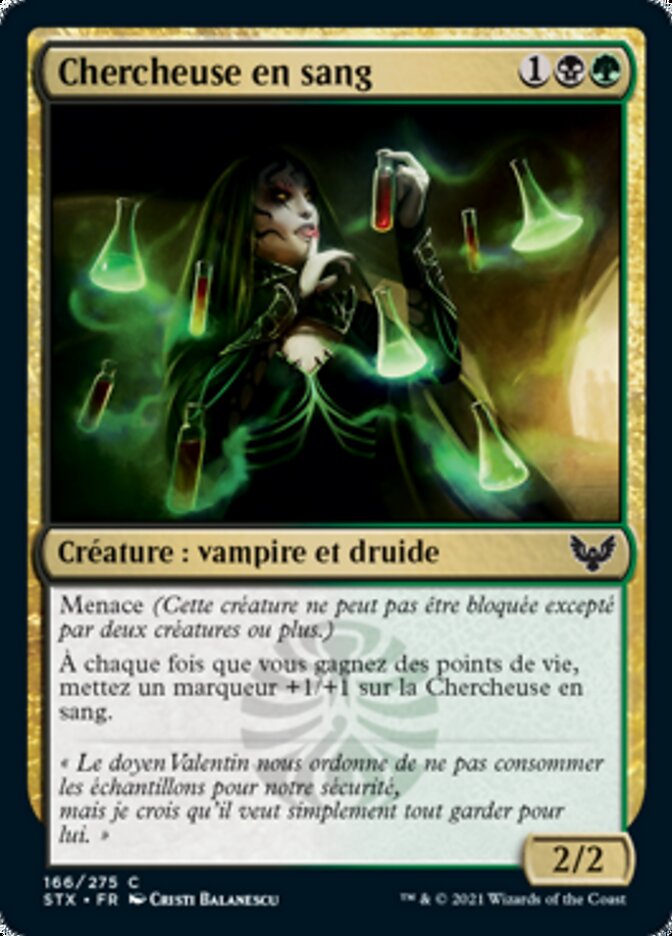 image Chercheuse en sang