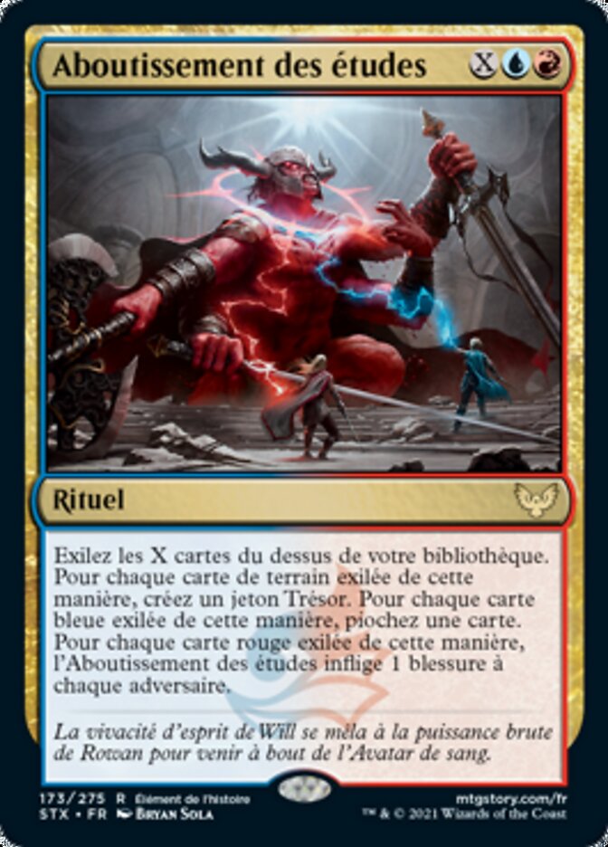 image Aboutissement des études