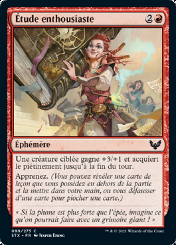 image Étude enthousiaste