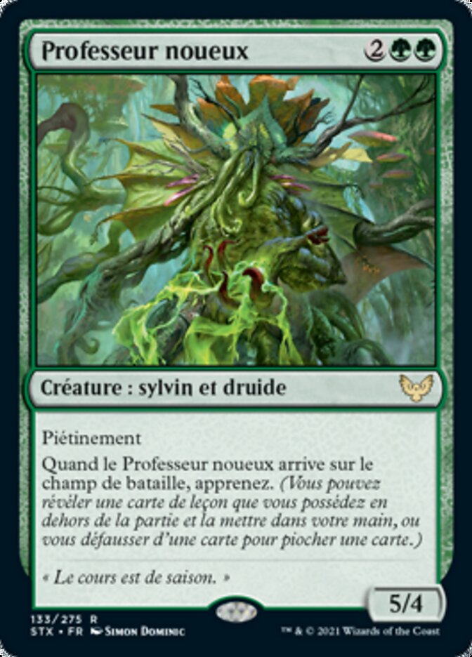 image Professeur noueux