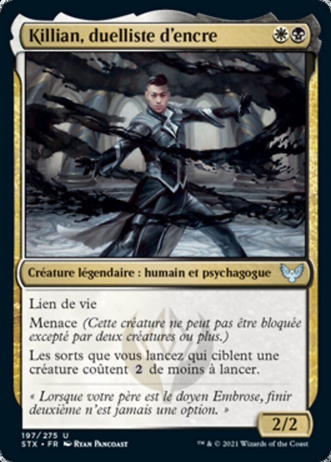 image Killian, duelliste d'encre