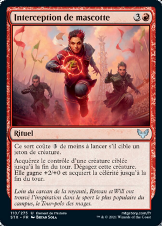 image Interception de mascotte