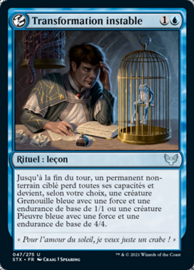 image Transformation instable