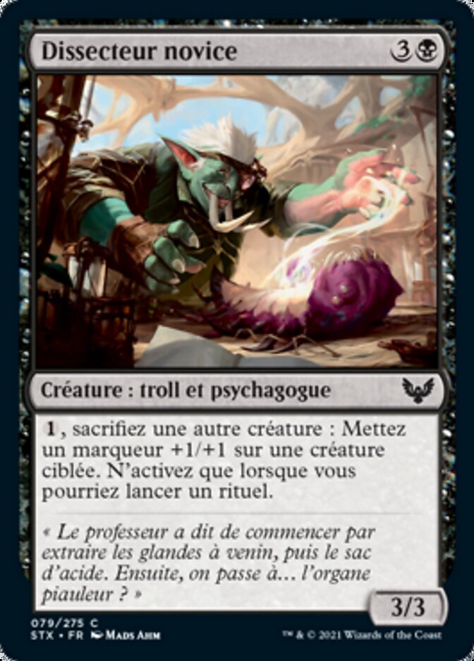 image Dissecteur novice