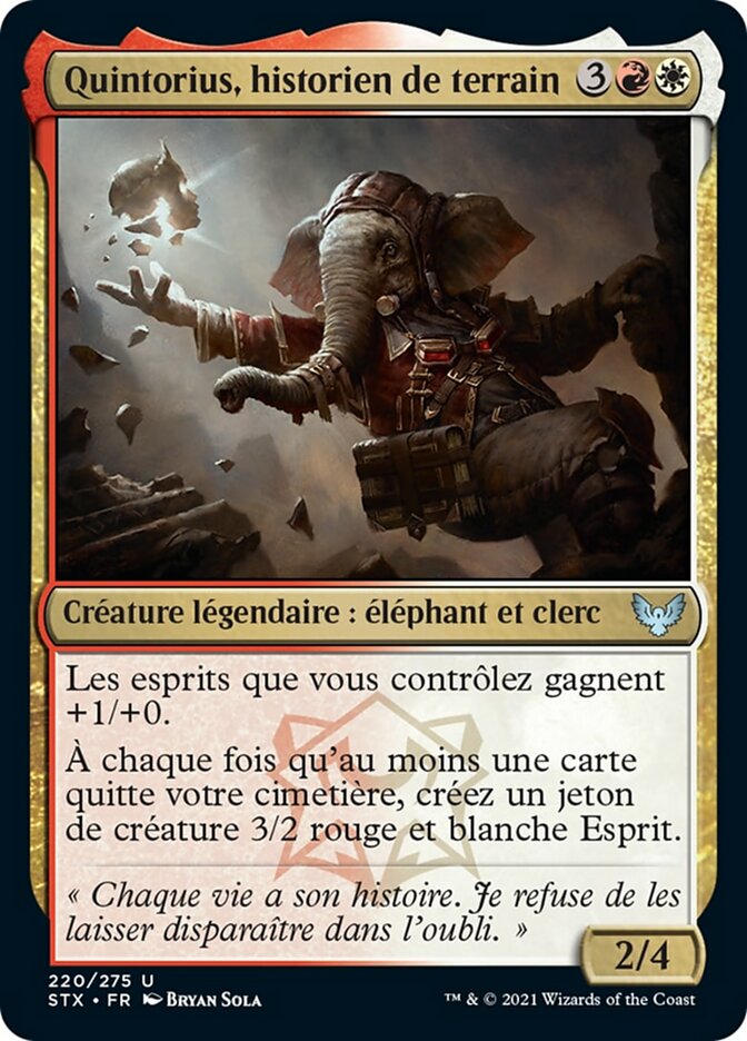 image Quintorius, historien de terrain