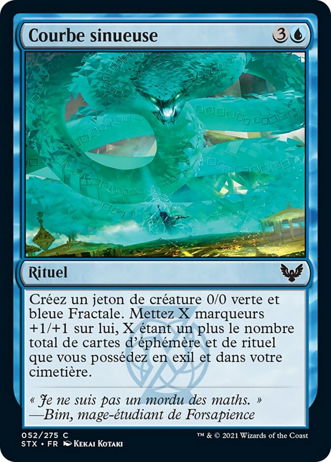 image Courbe sinueuse