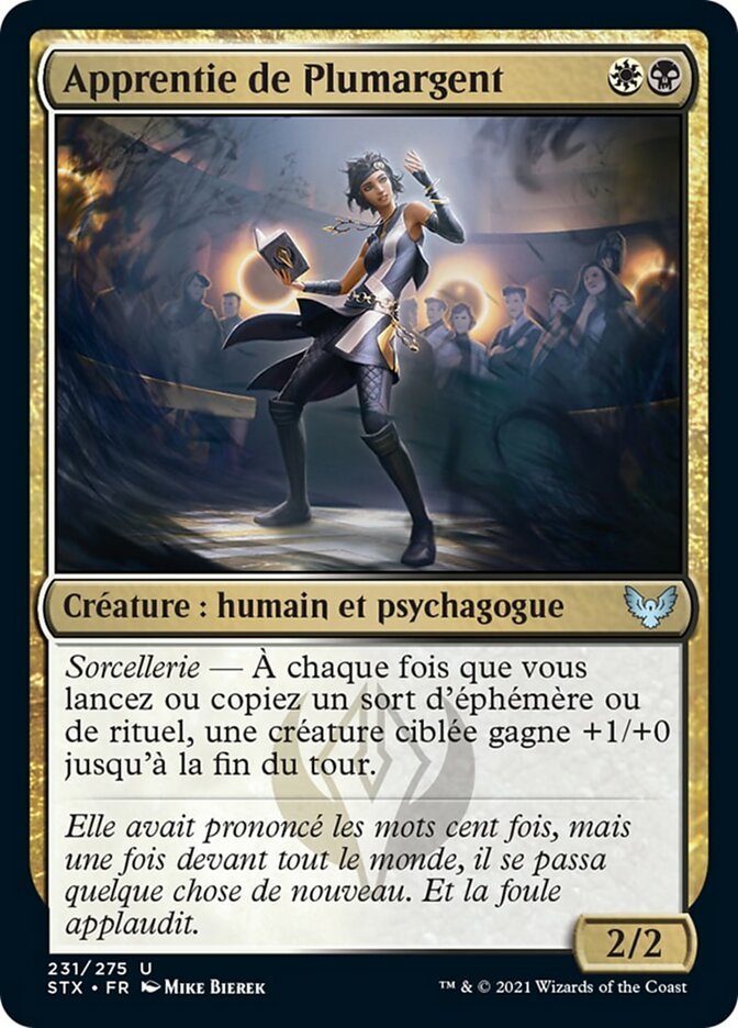 image Apprentie de Plumargent