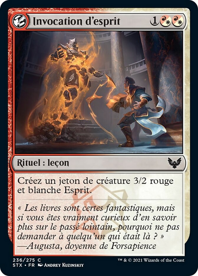 image Invocation d'esprit