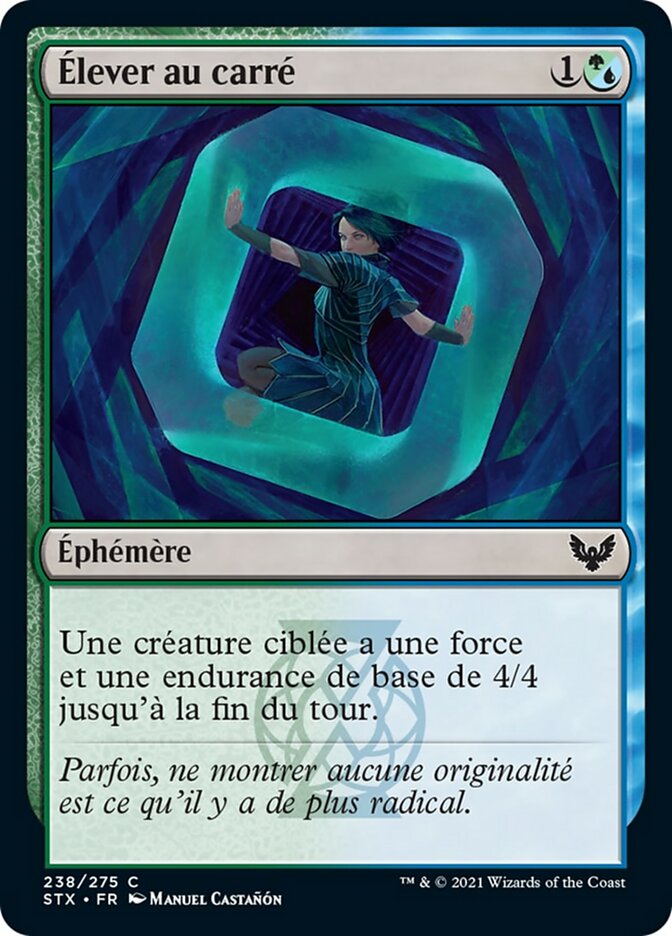 image Élever au carré