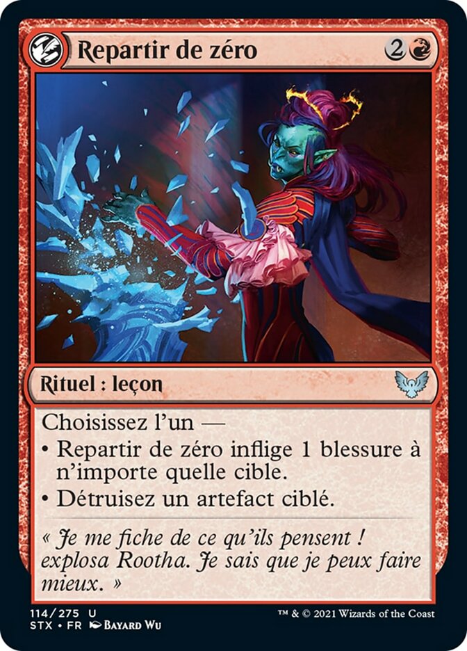 image Repartir de zéro