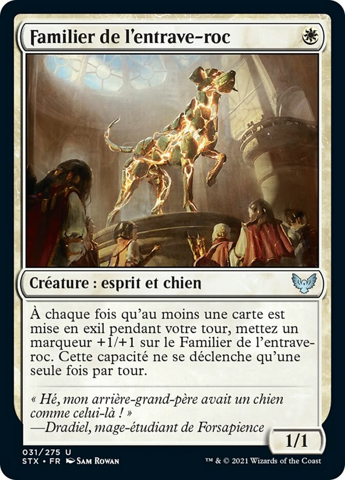 image Familier de l'entrave-roc