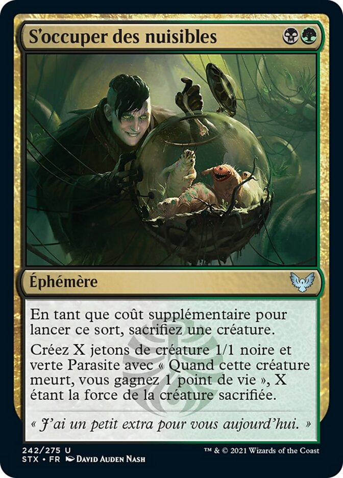 image S'occuper des nuisibles