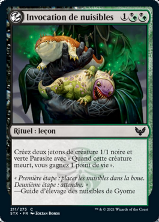 image Invocation de nuisibles