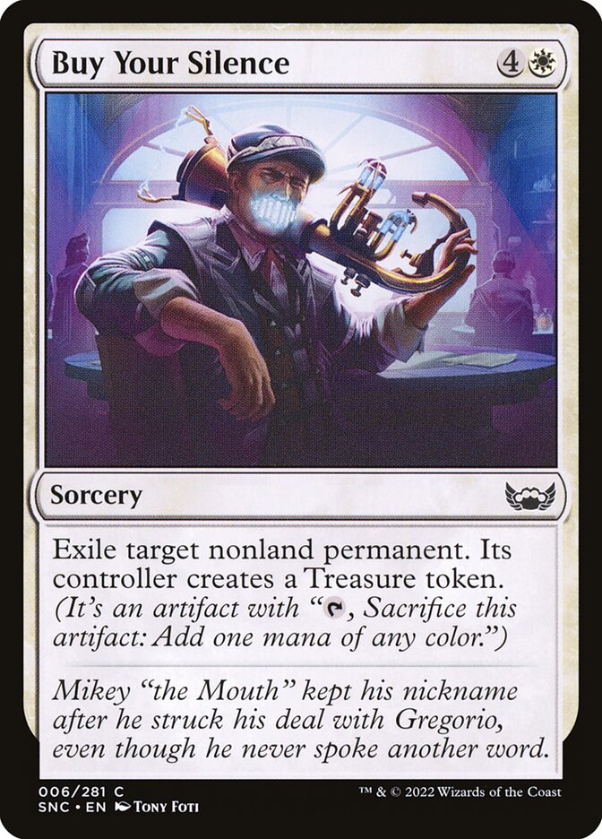 image Buy Your Silence