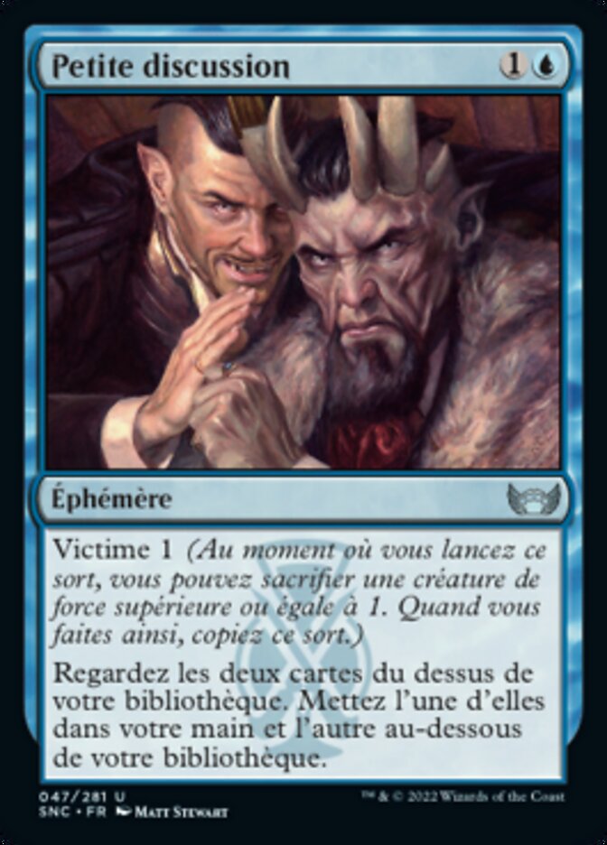 image Petite discussion