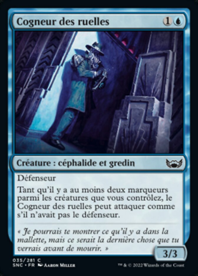 image Cogneur des ruelles