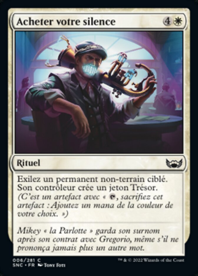 image Acheter votre silence