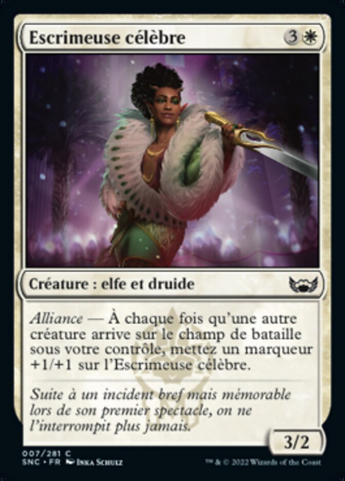 image Escrimeuse célèbre