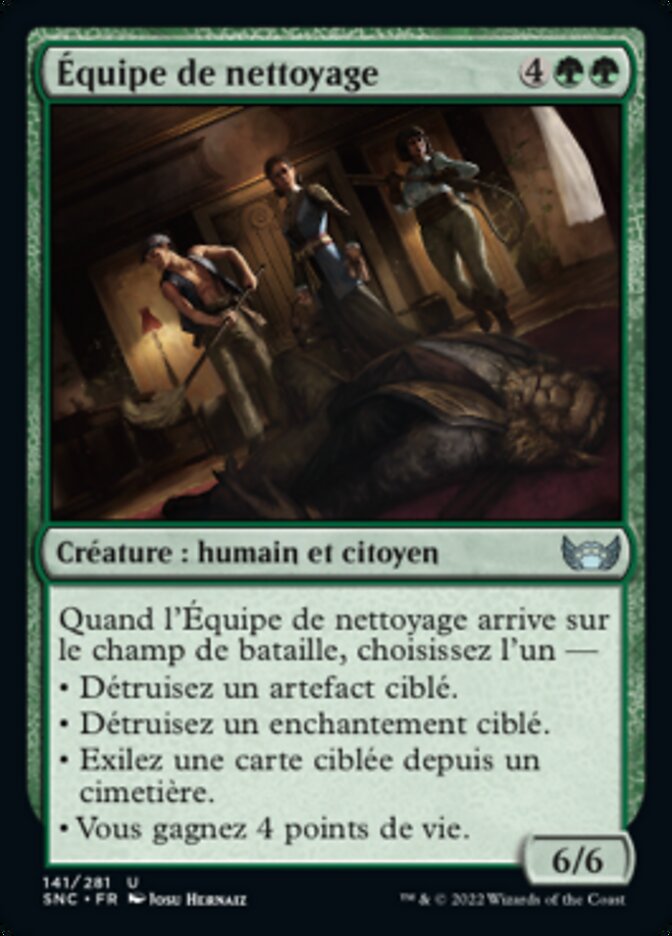 image Équipe de nettoyage