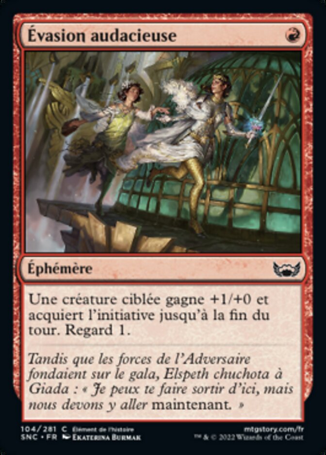 image Évasion audacieuse