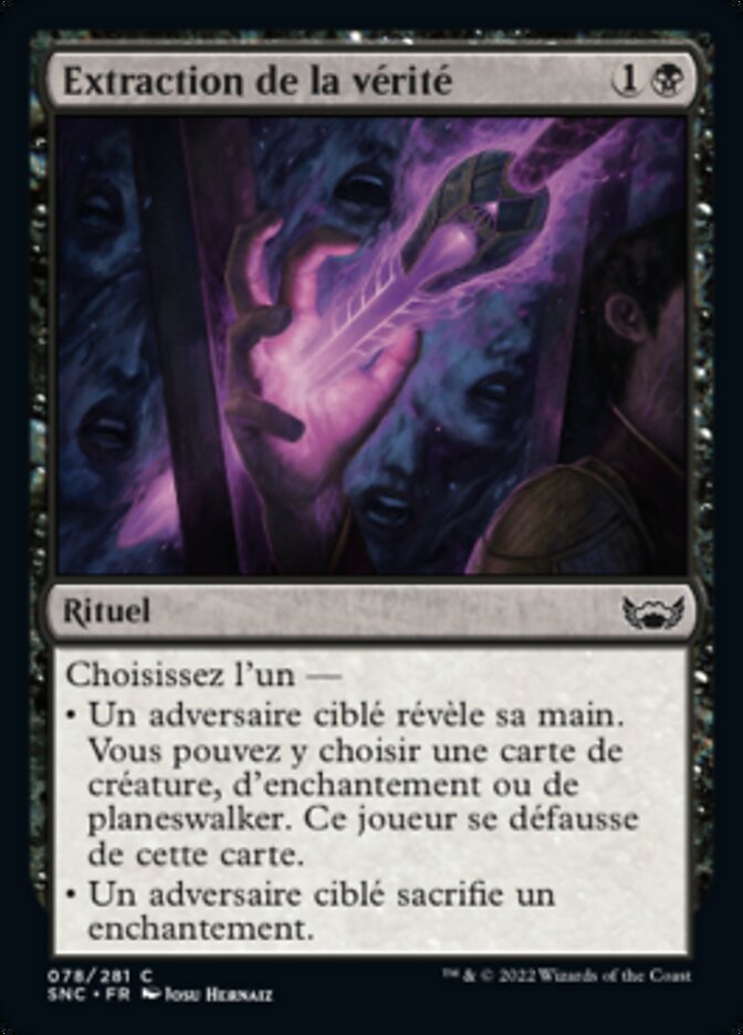 image Extraction de la vérité